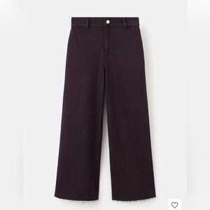 🍷 Mango High Rise culotte jeans
